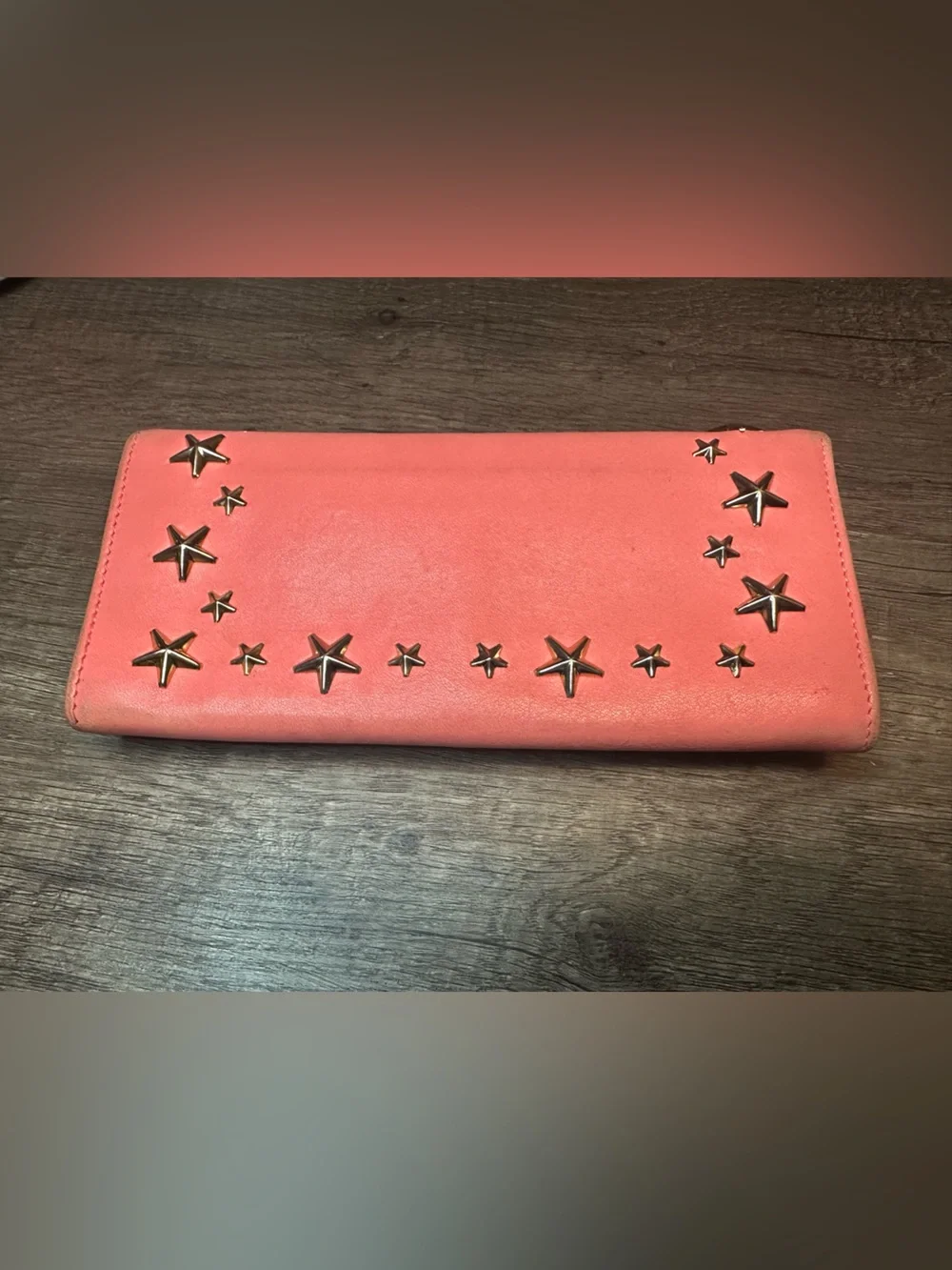 Jimmy Choo Nino star-studded long wallet